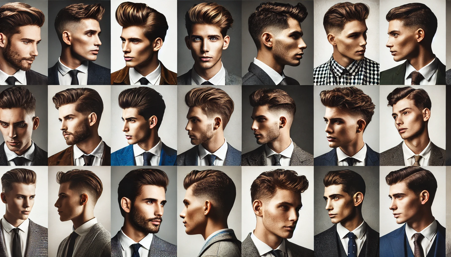 انواع مدل مو کلاسیک مردانه