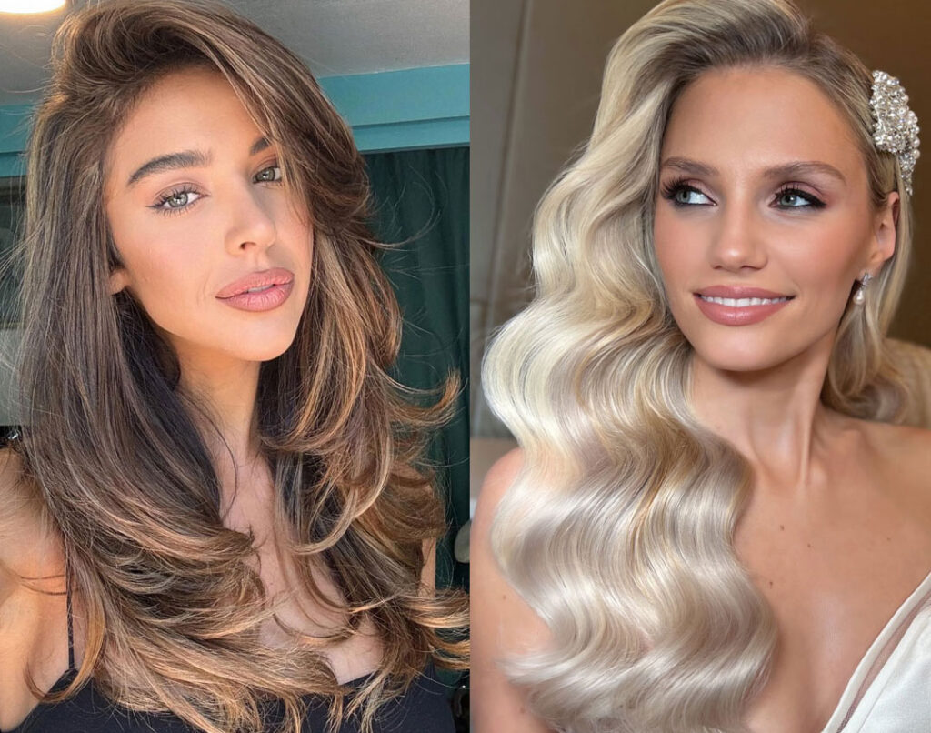 مدل مو ساید پارت دخترانه و زنانه