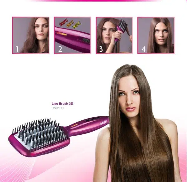 بهترین مدل برس حرارتی و صاف کننده مو بابیلیس Babyliss