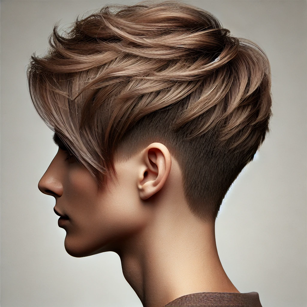 مدل موی کات پشته‌ای Stacking Crop