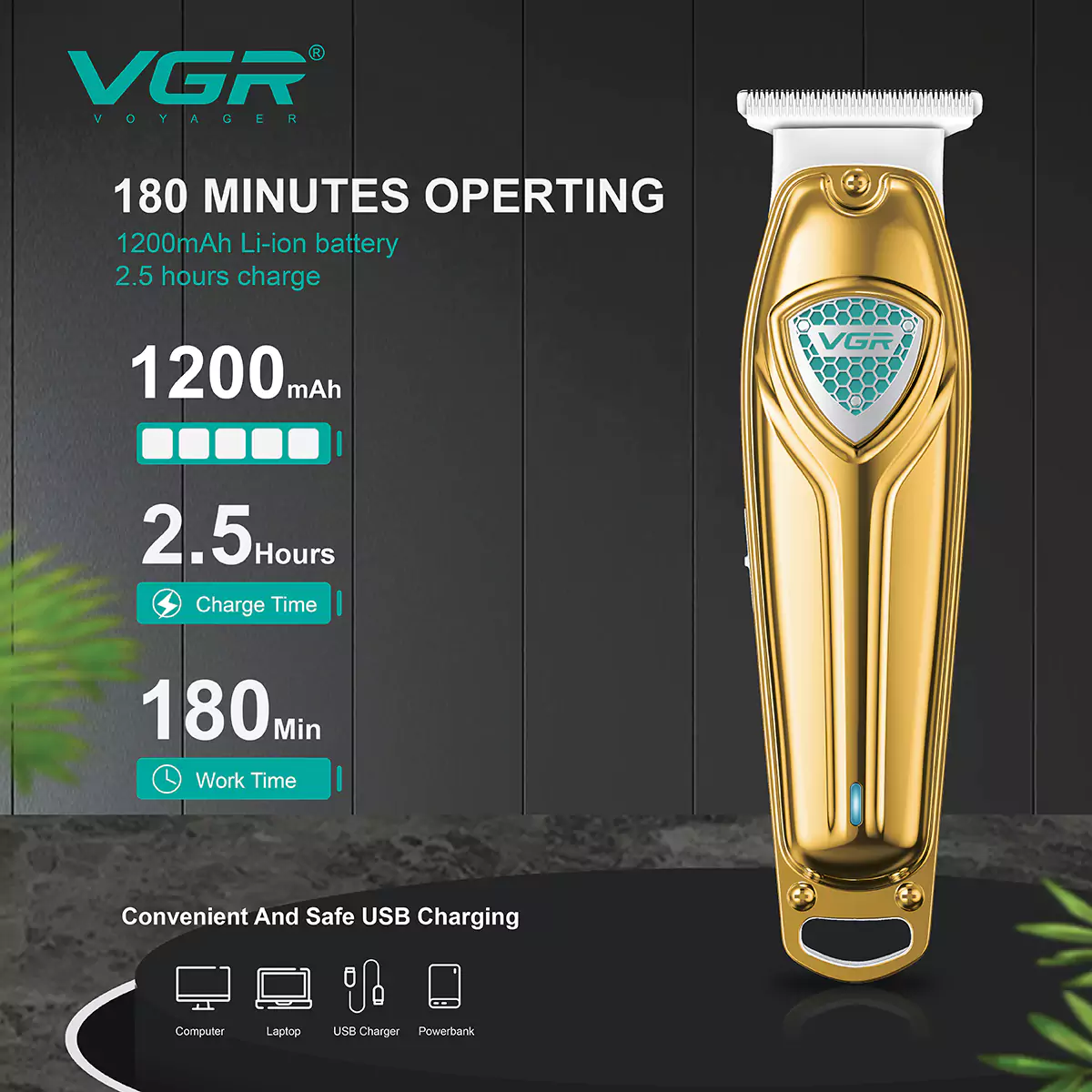 ماشین اصلاح وی جی ار مدل V-911